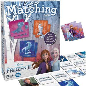 Frozen 2 Matching Game by Wonder Forge Fun & Fast Memory Game for Kids